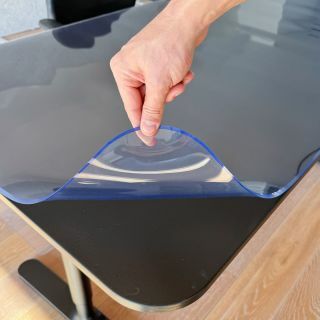 kantoor-bureau-onderlegger-transparant