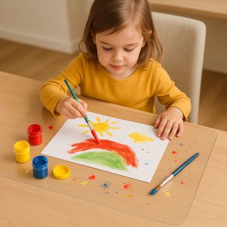 Knutselmat-transparant-tekenmat-45x60